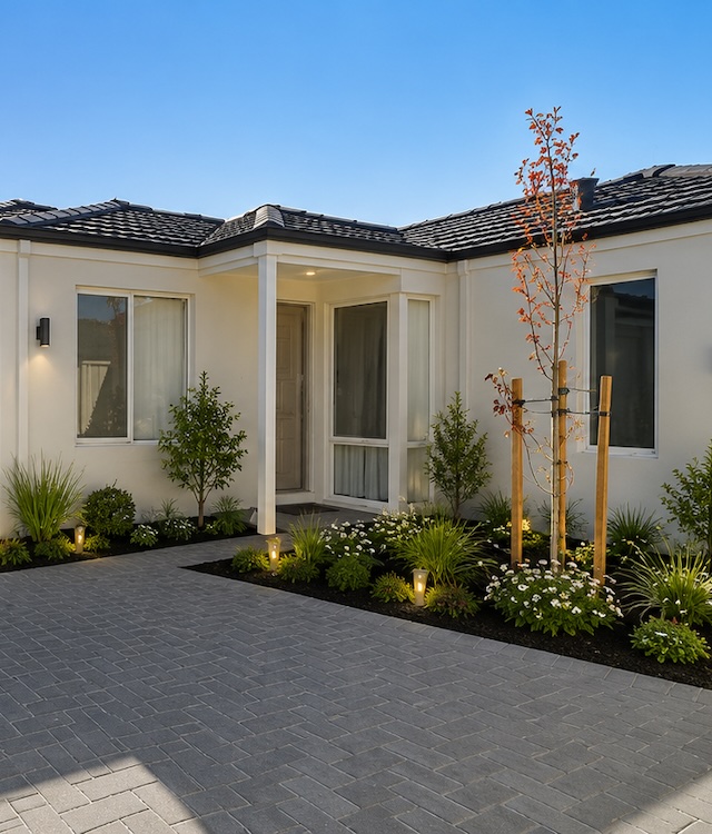 Metrostrata properpty developers perth triplex carcoola Street Unit 3 Front