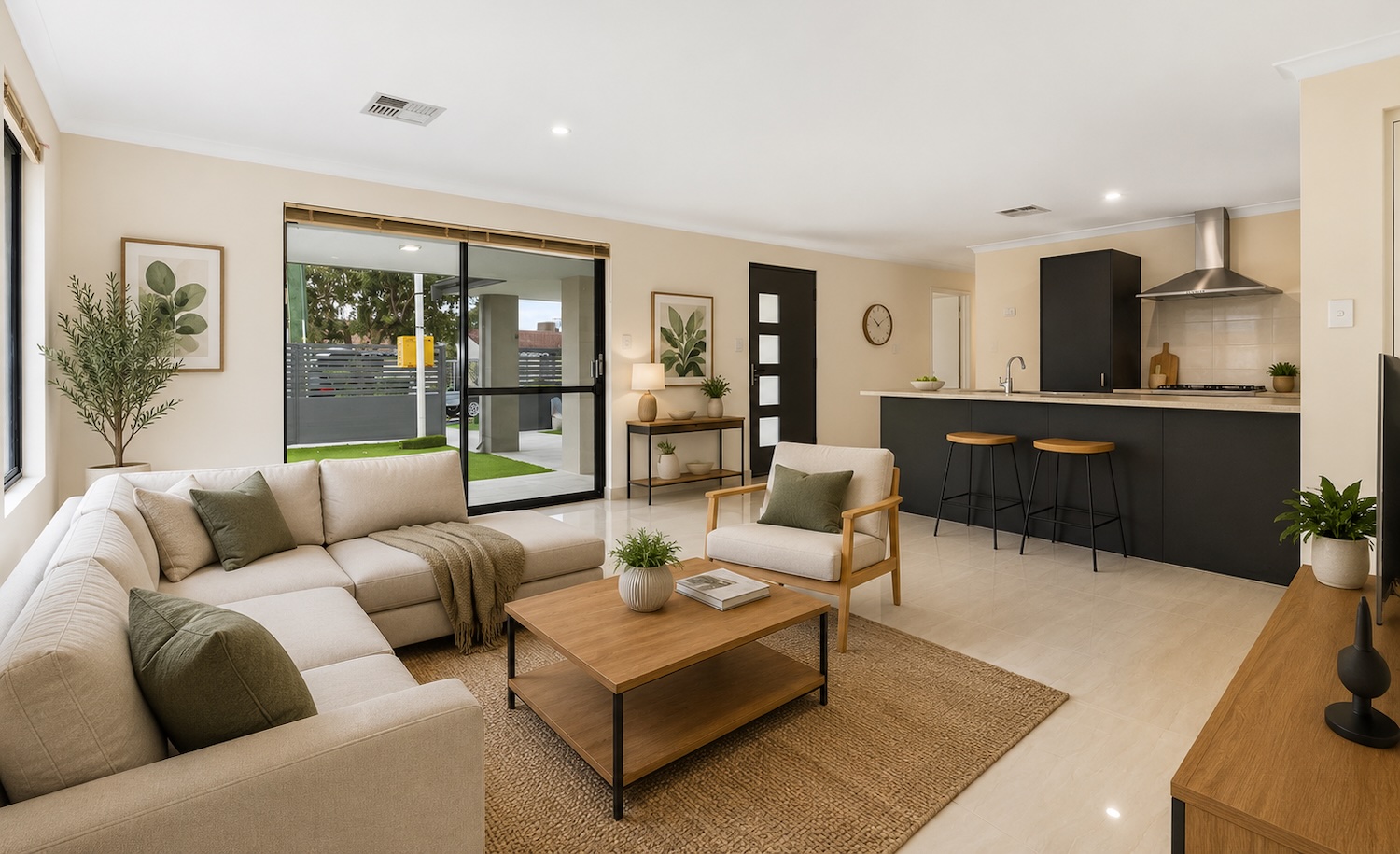 metrostrata developers perth builders multi unit developments beckenham lounge kitchen open plan living