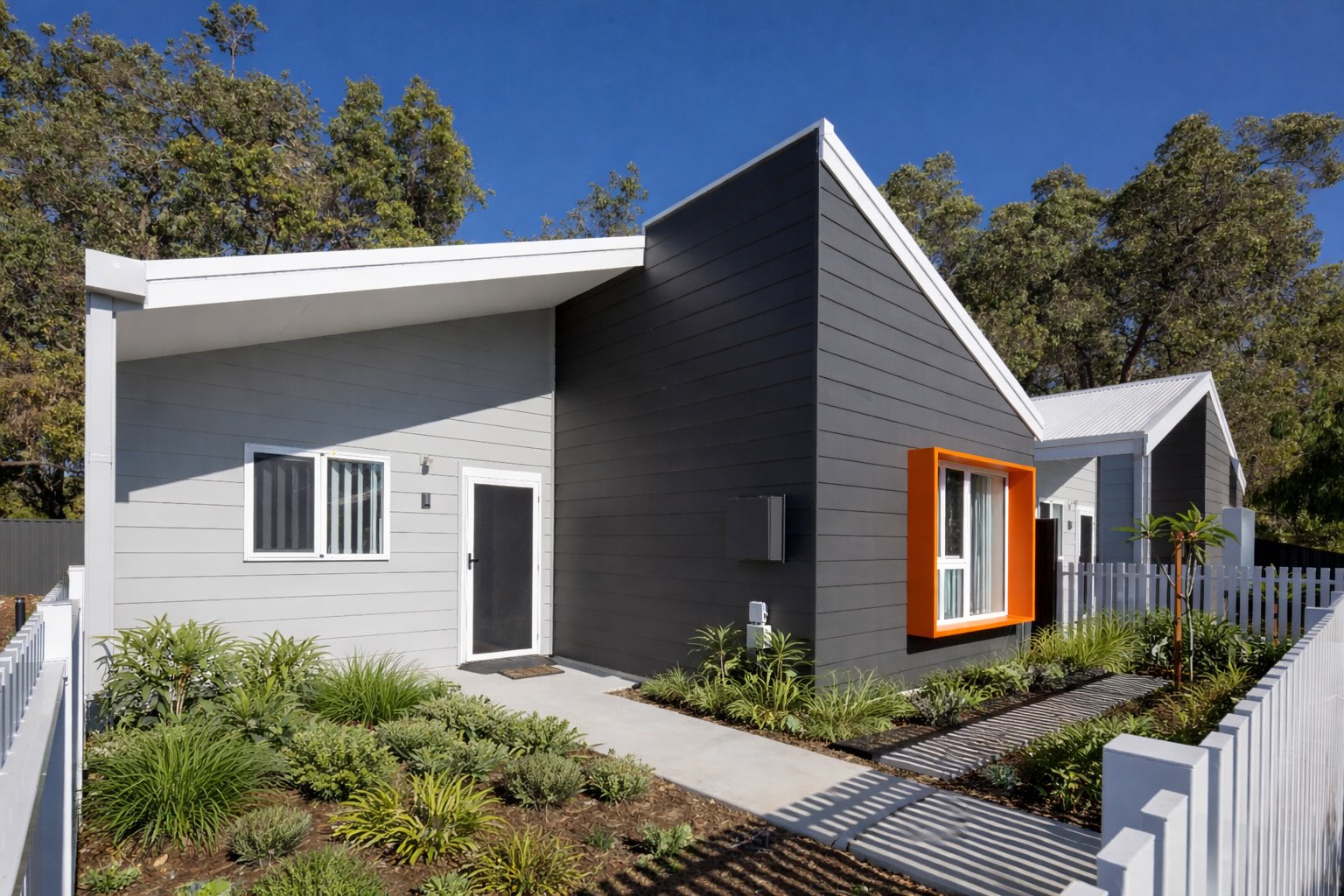 metrostrata developers perth builders multi unit developments kwinana exterior Unit 7 plants