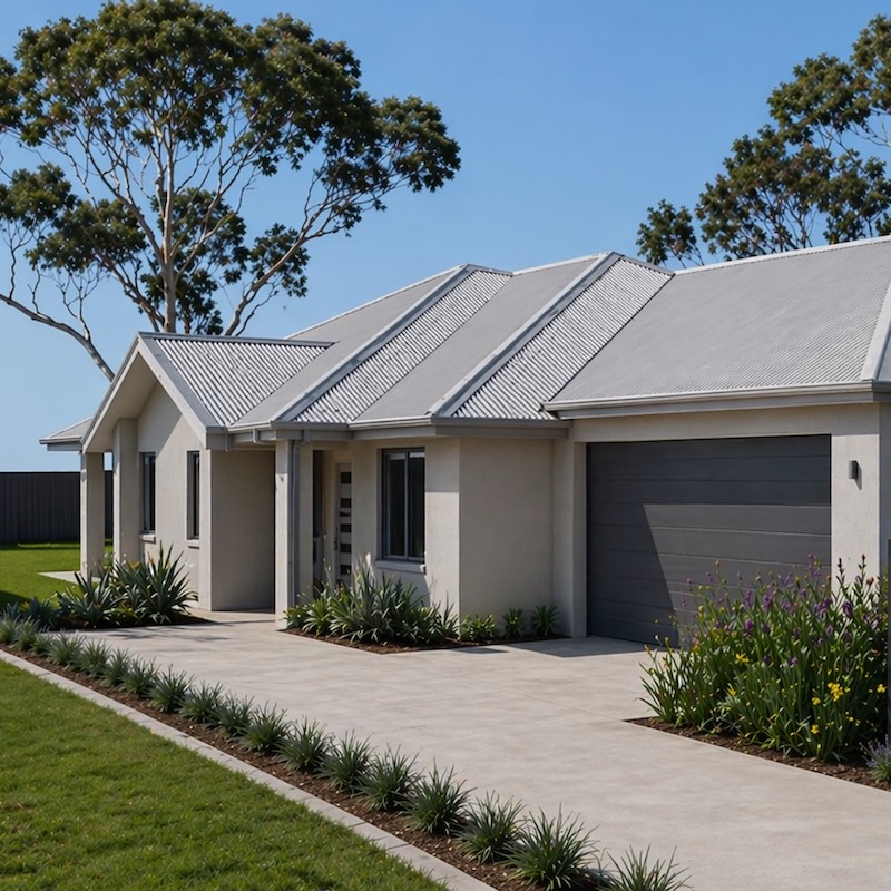 metrostrata property developers perth duplex exterior Russel ST East Cannington