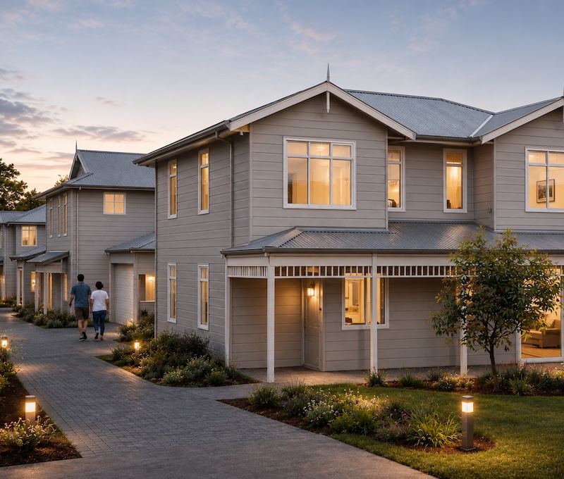 metrostrata property developers perth multi unit lights two storey