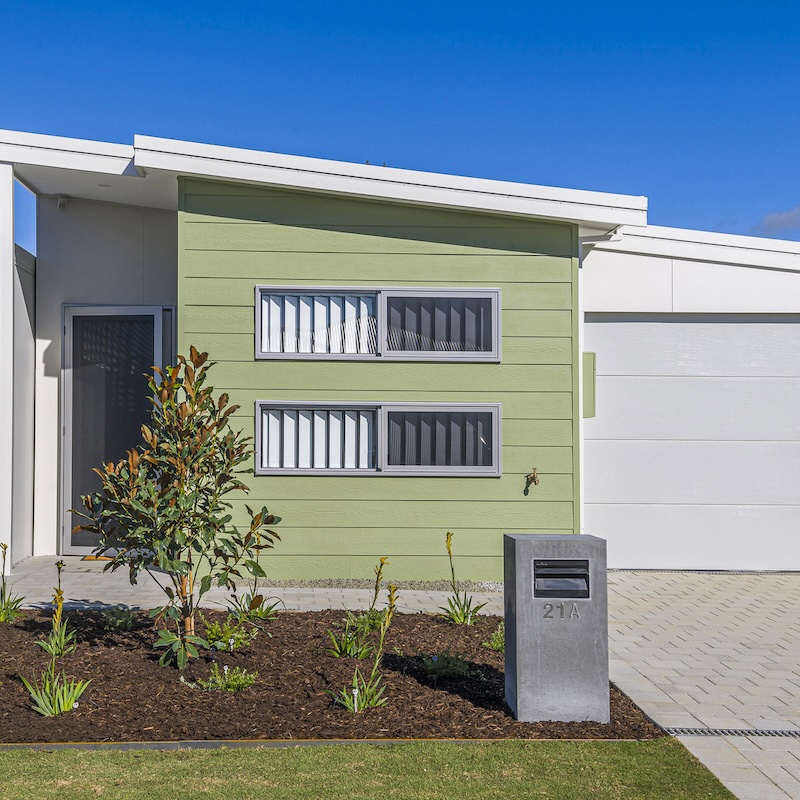 metrostrata property development perth builders duplex side by side unit 21a forrestdale exterior