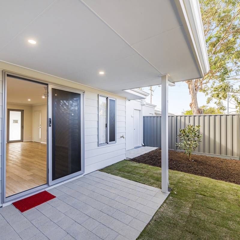 Metrostrata property developers perth builders triplex mirrabooka social housing silver level timber frame construction