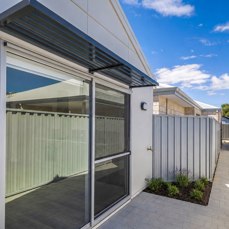 metrostrata developments house plus granny flat perth builders exterior entry